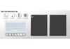 iPad Air 11th Gen Leather Case with Magnetic Backlit Keyboard and Pen Holder - Fits Pro 11/10.9