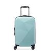 DELSEY PARIS KARAT 2.0 Suitcase, 37L, 55cm, 2.5kg, 5-Year Warranty, Carry-On, TSA Lock, Official Import, DL00261980142, Light Blue