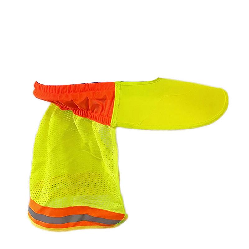 

Светоотражающая сетка Светоотражающая кепка Дышащая Защита от УФ-лучей Пляжная шляпа Шаль для защиты шеи Универсальная Солнцезащитная шляпа Защитные шлемы жёлтый