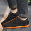 New Fashion Wide-headed Barefoot Casual Shoes Flying Woven Surface Outdoor Hiking Non-slip Shoes Men's and Women's Wide Last Hiking Shoes