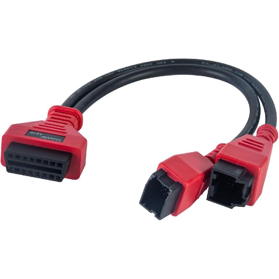 Bypass Gateway Protocol Cable for Chrysler/Dodge/Jeep 12+8 Programming OBD2 Adapter Cable Connector