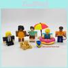 Roblox Plastic Virtual World Beach Party Figures For Collectors