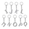 Fashion Charm 26 English Letters A-Z Alphabet Keychains Car Bag Crystal Rhinestones Alloy Name Key Chains Jewelry