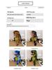 Winter Children's Dinosaur Plush Toy Bag - Tyrannosaurus & Triceratops Gift for Kids