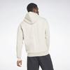 Reebok Solid Color Hooded Pullover Sweatshirt Men tops White HB7225