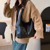 Large Capacity PU Material Tote Bag Versatile Women's Fashiable Single-shoulder Bag Casual Handbag