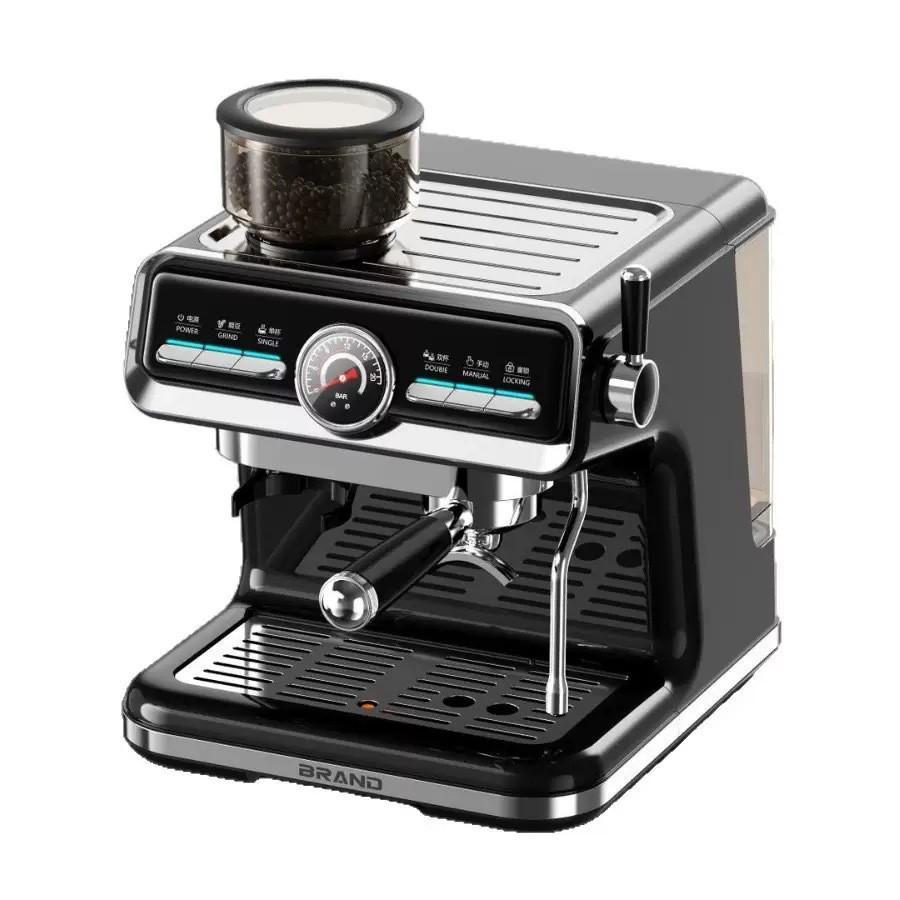 Coffelady 20-Bar Espresso Machine: European Standard Semi-Automatic with High-Pressure Extraction and Milk Frothing.