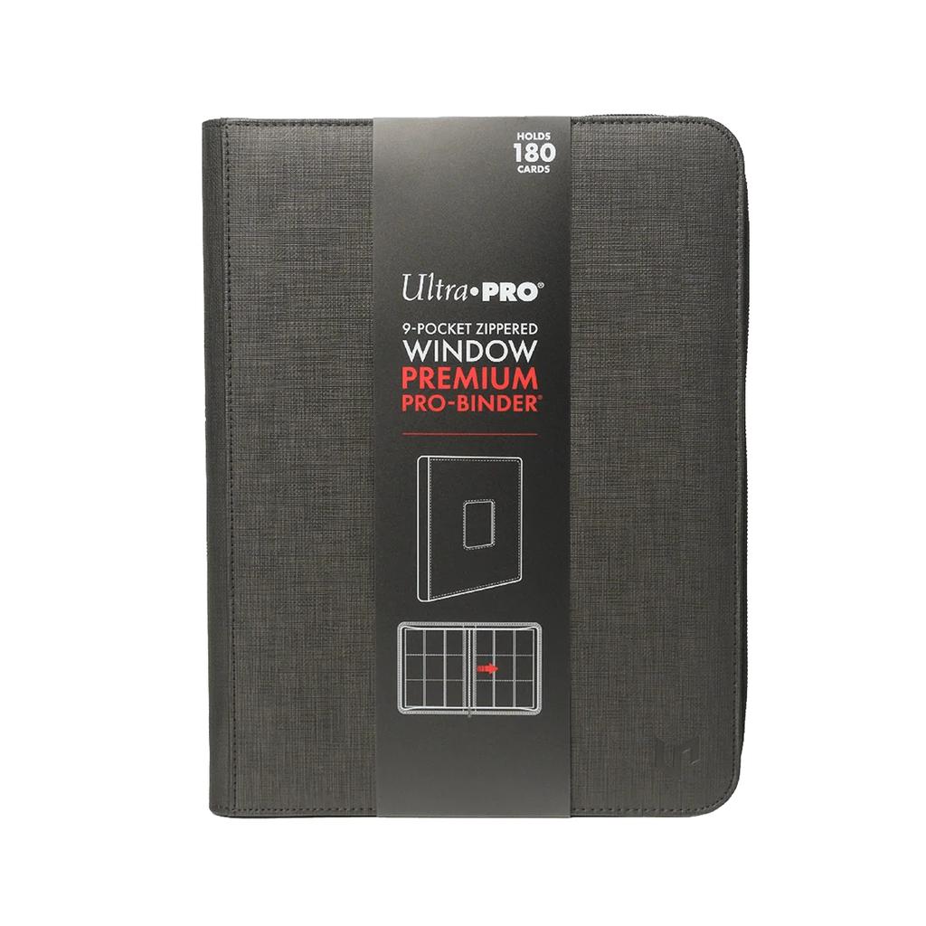 Card Album Ultra Pro: 9-Pocket Zippered Window Premium Pro-Binder