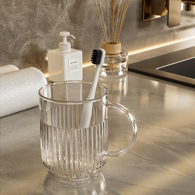 

YIXI Transparent Glass Rinse Cup Set