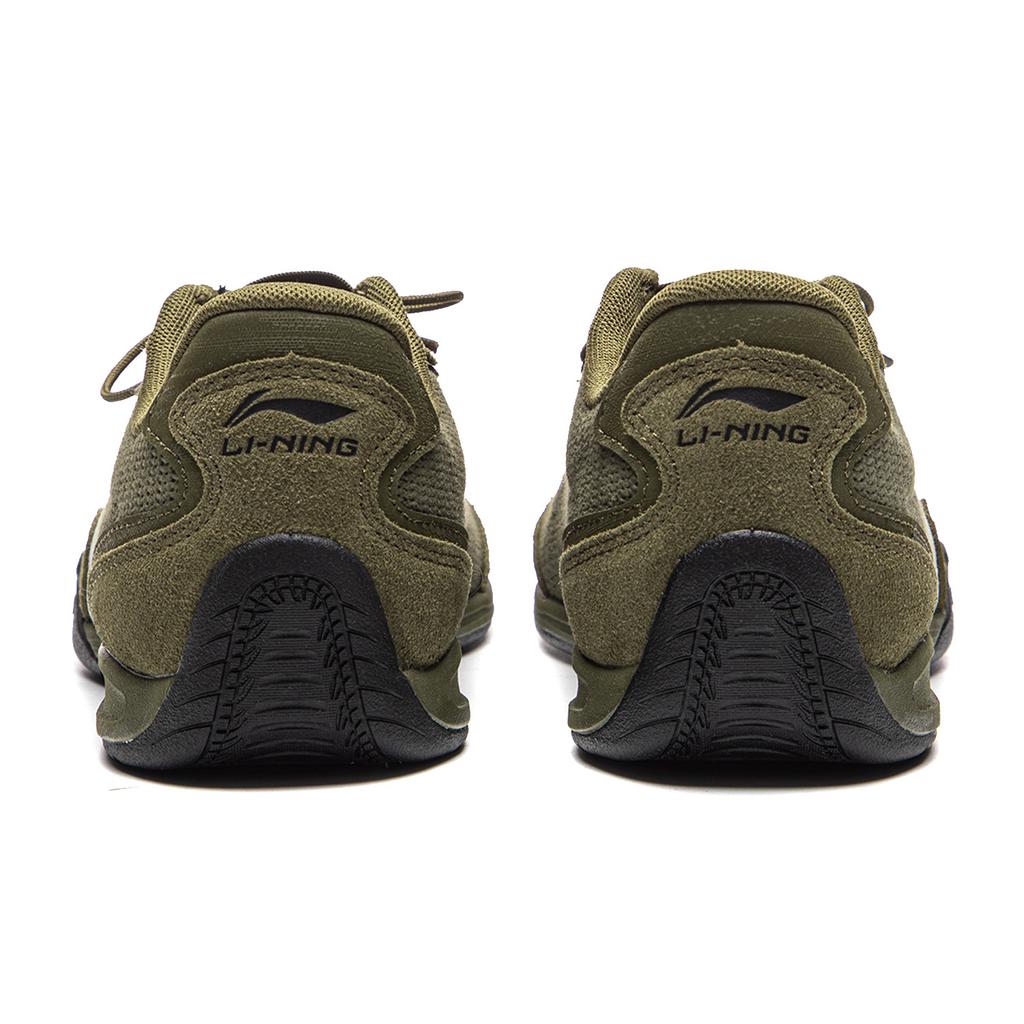 Li Ning Film Cortez Breeze Slip Resistant, Abrasion Resistant, Lightweight Low Top German Army Trainers Women's AGCW214-3