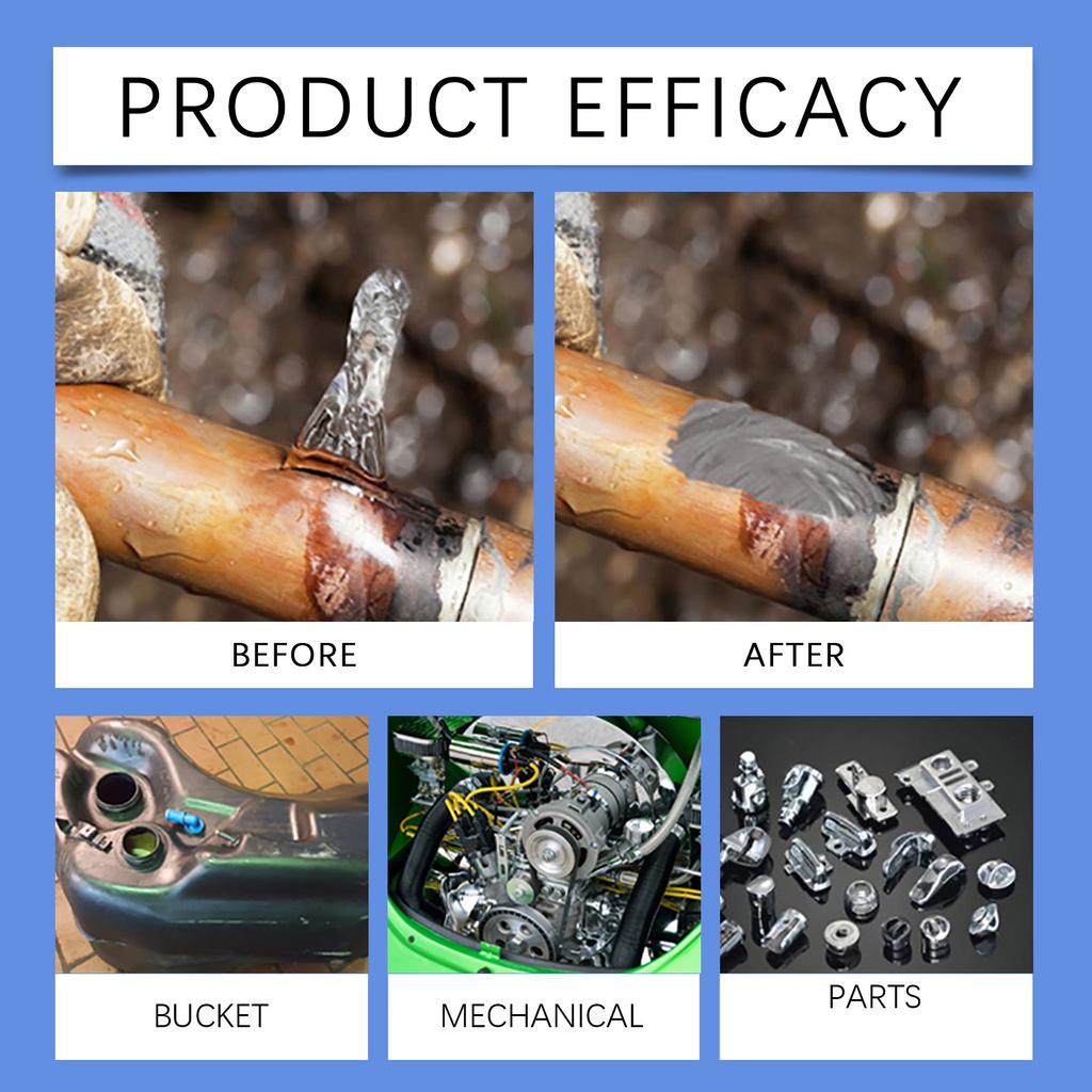 Waterproof Repair Glue Sealant High Temperature Resistance Pipe Repair Adhesive Filler Leak Proof Strong Bond Epoxy Resin Glue