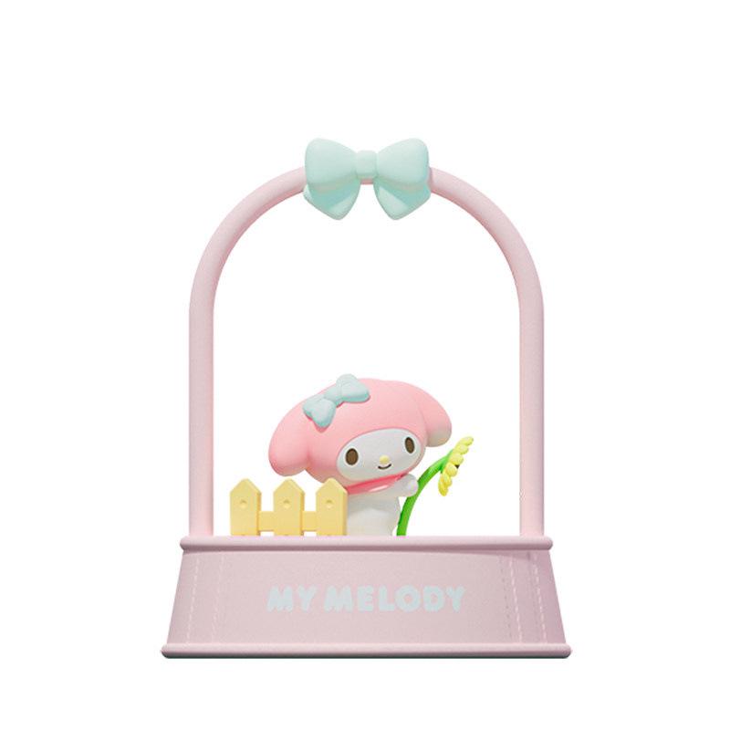 Sanrio Afternoon Garden My Melody & Cinnamoroll Flower Pot Desk Ornament