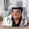 Elvis Presley Performance Blanket Comfortable Perfect for Seaside Office Chair Chair All-Season Use Modern Style Perfect Gift for Relatives and Friend