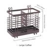 Utensil Drying Rack With Hooks No Drilling For Cutlery Cutlery Drainer Basket For Kitchen Sink Dishwasher Home Storage