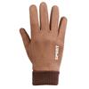 Herbst- und Winterhandschuhe für Damen und Herren Wildleder Paare Takeaway Radfahren Outdoor-Sport Plus Samt Touchscreen Warme Handschuhe