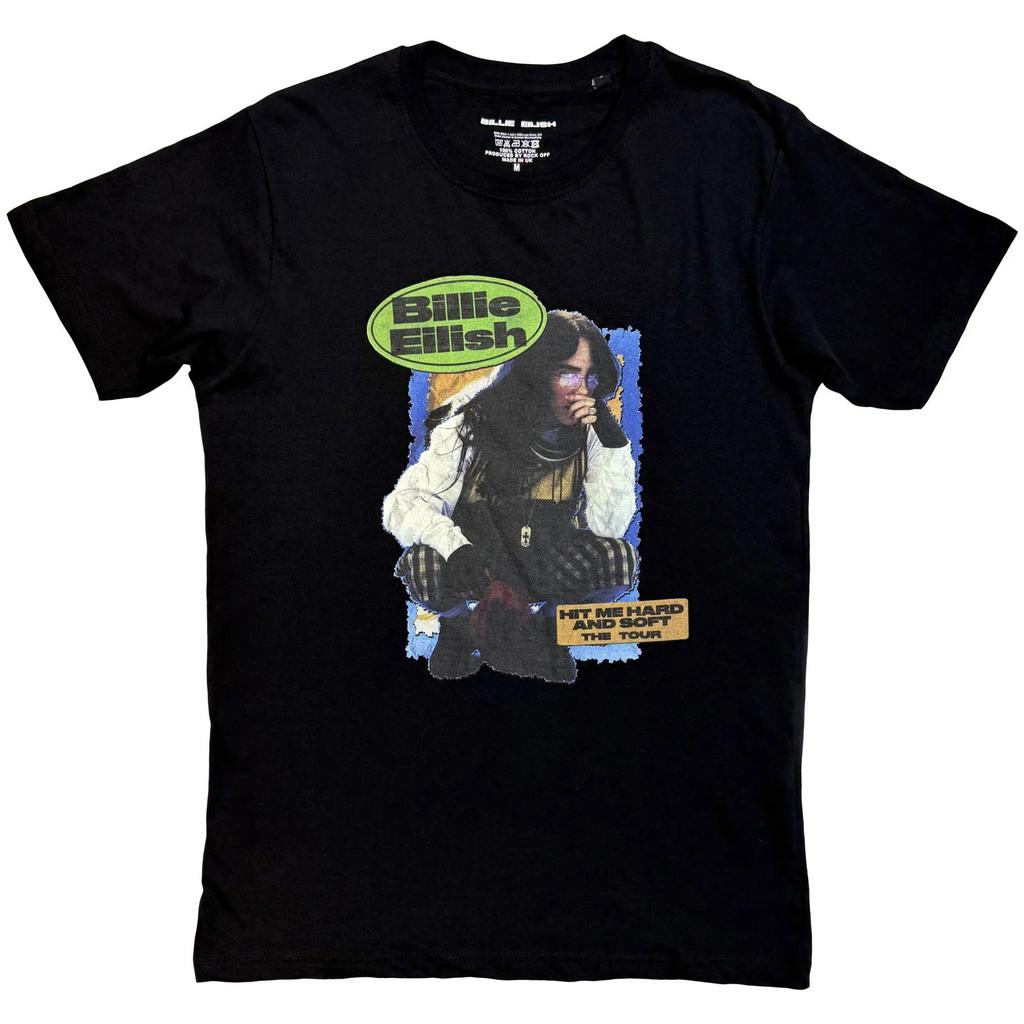 Billie Eilish TShirt The Tour Black OFFICIAL NEW