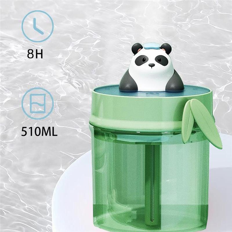 Good-Panda High Capacity Air Humidifier Mute Ultrasonic Humidificador For Kids Gift Green