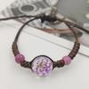 Starry Sky Dried Flower Glass Bracelet for Girlfriends, Couples & Students