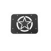 1PC Tailgate Vent Cover Plate, Spare Tire Carrier, Delete Plate for Jeep Wrangler JK JKU 2007-2018 (JK Star)