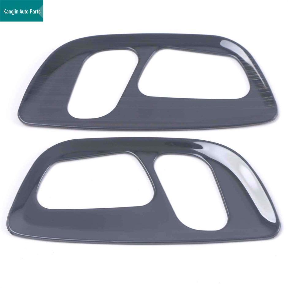 Compatible with 2021 Toyota Sienna SIENN: Black Titanium Brushed Interior Modification Glass Lifter & Rear Reading Light.