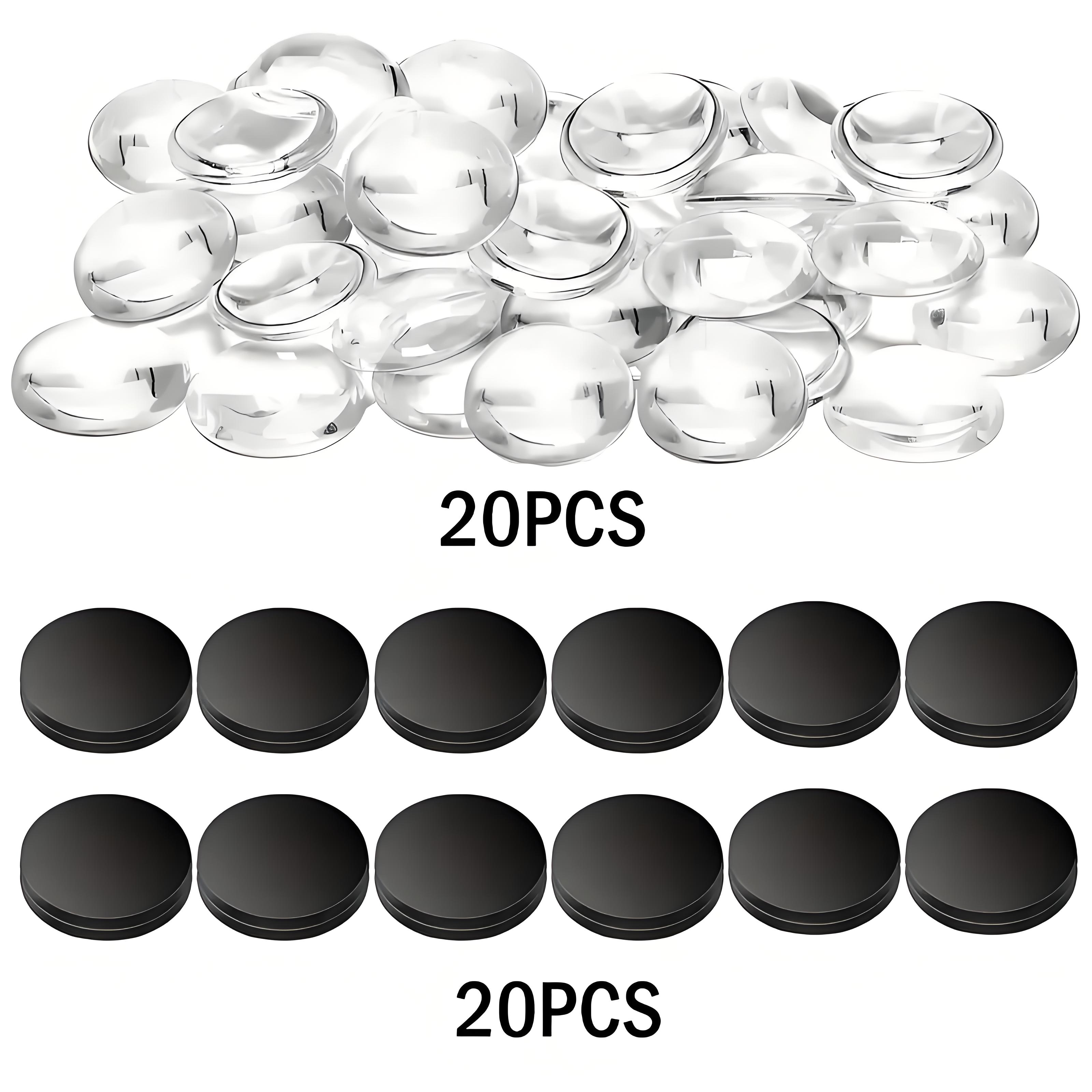 

40 large round refrigerator magnet suit, suitable for fixing photos, notes, kitchen | Office | Living room | Diy materials