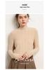 Women's Elegant Cashmere Sweater - Hollow Air Design, Loose Fit, Slimming, High-End Feel