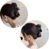 Semicircle Temperament Simple French Hair Clip Classic Black And White Large Hair Clip Hair Volume Pin Hair Accessories New
