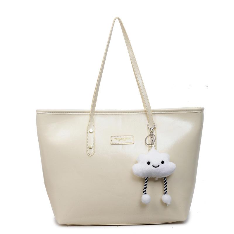 Minimalist Style Tote Bag Women's 2025 New Fashionable Large-capacity Commuting Shoulder Bag Casual Texture Armpit Bag