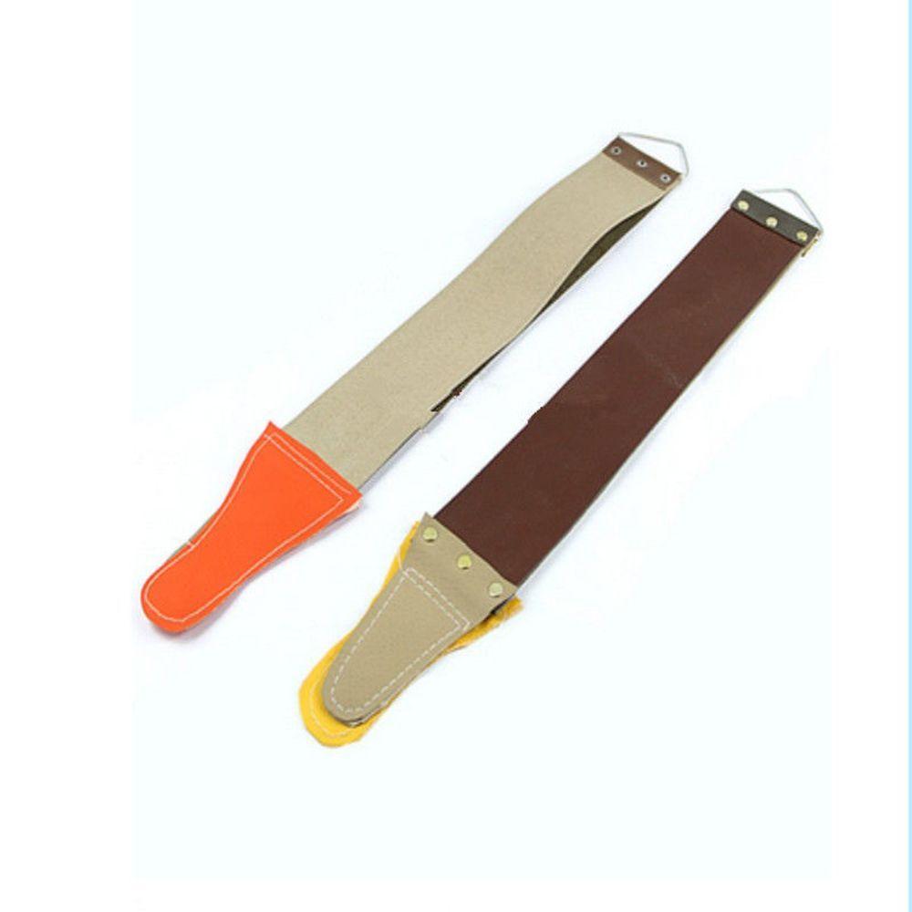 Leather Hot Sale New Sharpening Canvas Strop Open Straight Sharpening Razor Sharpener for Barber