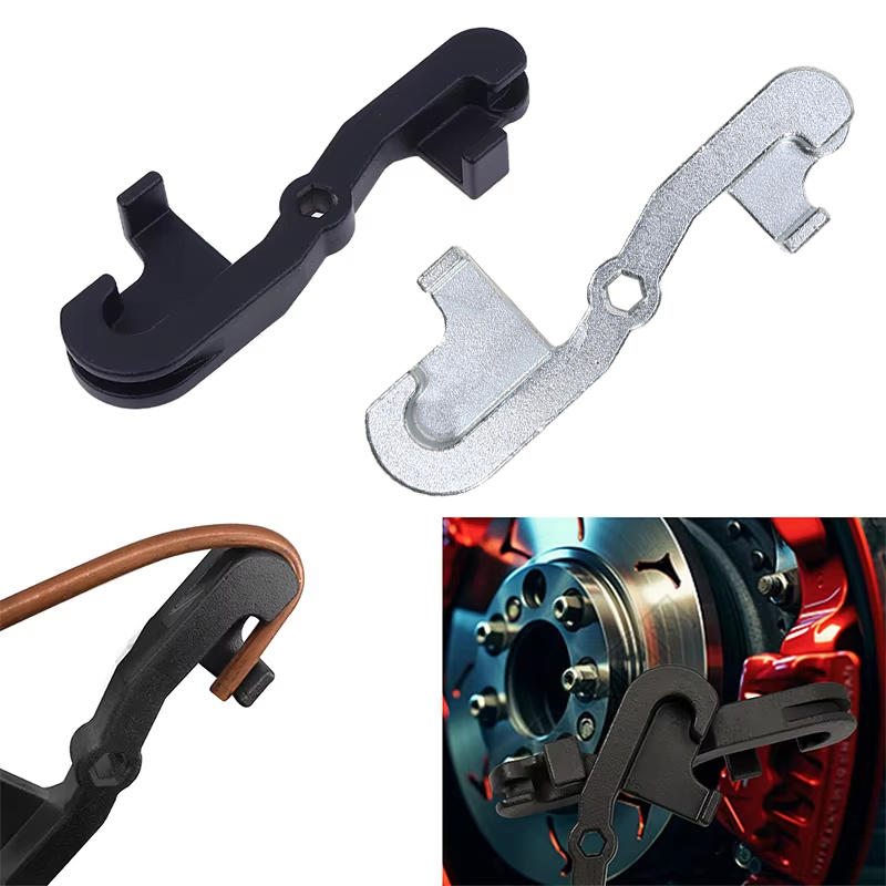 New Tube Bending Tool Brake Tube Bending Tool Brake Fluid Line Bending Tool Sturdy Metal, Convenient, 2 Bending Options