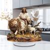 2026  Nativity Jesus Birth Scene Xmas Table Centerpiece Accessory 2D Flat Acrylic For Home Office Decoration Party Ornment