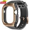 Case+Strap for Apple Watch Band Ultra 3 49mm Modification Kit TPU Case Sport  Rubber Strap for Iwatch Series Ultra 49mm Bracelet