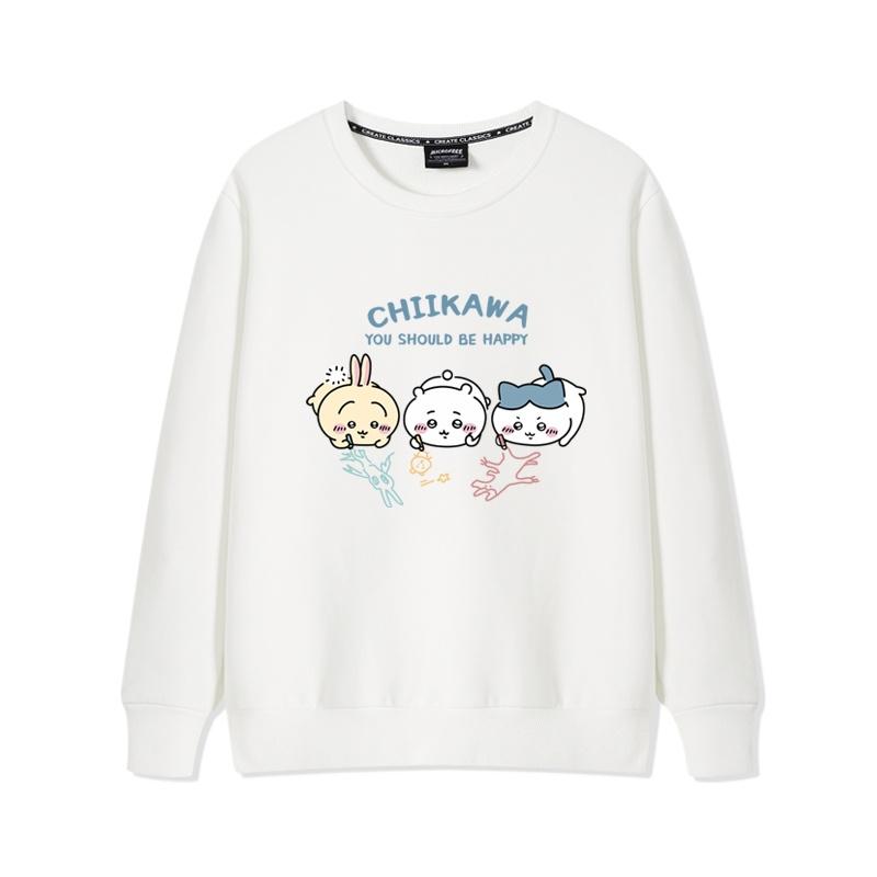 Cute Cartoon Usaki Peripheral Crew Neck Sweater Female Male Couple Autumn and Winter Long Sleeve Top
