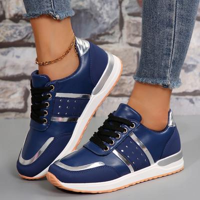 Mulheres Esporte Corrida Casual Tênis Atlético Tênis Mocassins Skate Sapatos Baixos Confortáveis Plataforma Elegante Moda Basquete