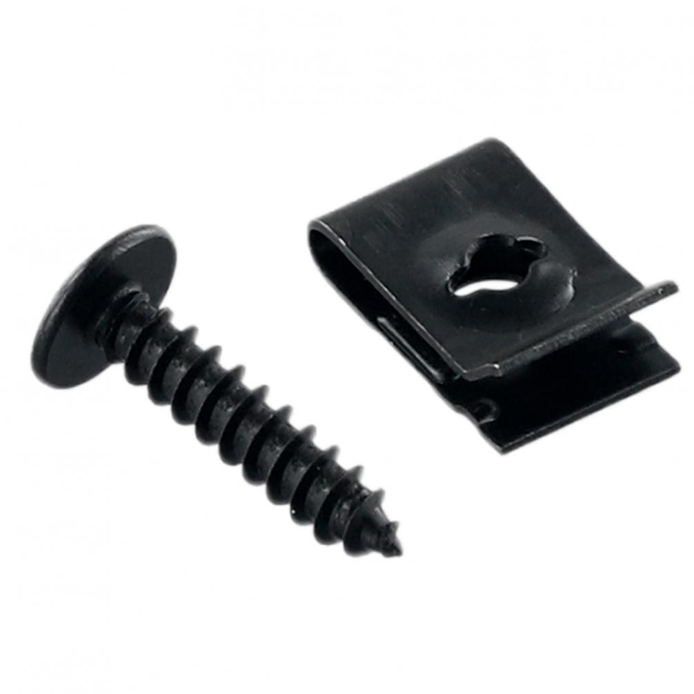 U-type Clips Accessory Black Panel Fasteners Parts