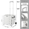 Portable Stair-Climbing Trolley: Folding Cart for Groceries, Camping, and Outdoor Use
