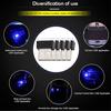 10x mini flexibilní USB LED světelný pásek do interiéru auta neonová atmosférická trubice neonová lampa