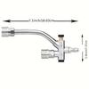 Pressure Washer Double Tip Attachment With 5pcs Pressure Washer Nozzles Multipurpose Washer Extension Rod Kit For Home Cleaning