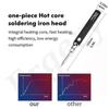 Wireless Portable Soldering Iron Kit, Rechargeable Soldering Pen with Iron Tip