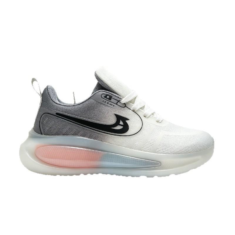 Zapatillas de Running para Mujer de Malla Degradada - Suela de Gelatina, Absorción de Impactos, Transpirables, Suela Blanda de Rebote, Estilo Casual de Moda