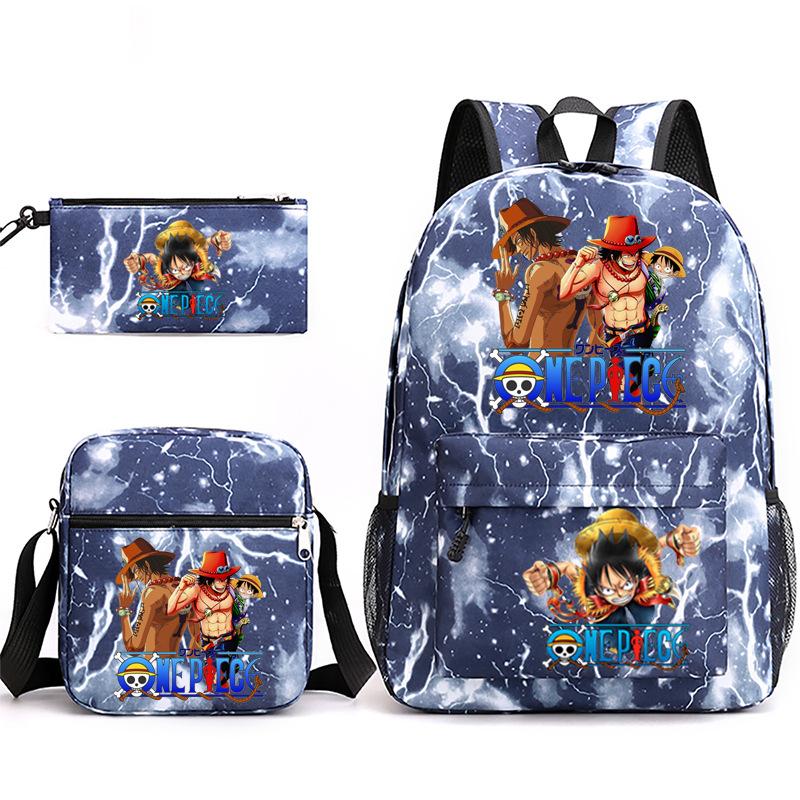 2022 Independent Station Starry Sky 3-piece set ONE PIECE backpack shoulder bag pencil case