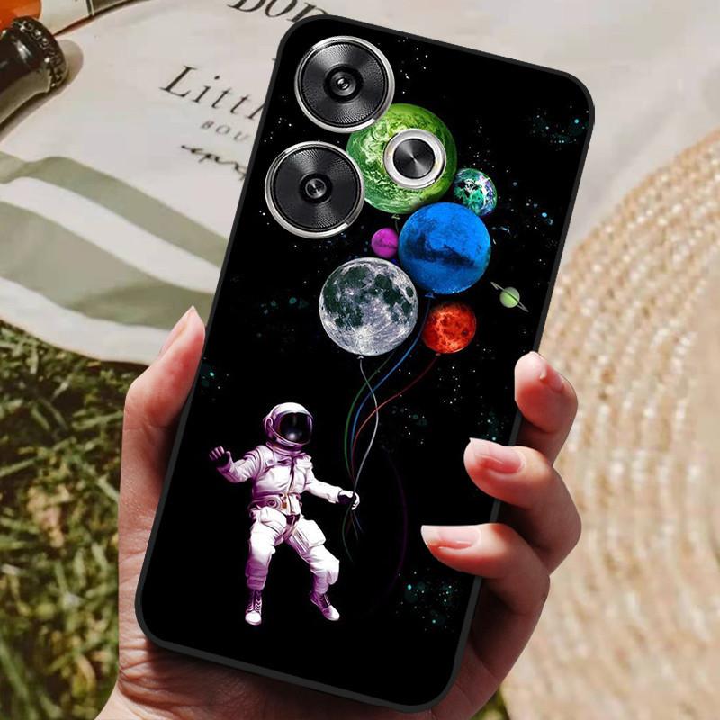 For Xiaomi POCO F6 Case POCOF6 Luxury Phone Silicon Back Cover For Xiaomi POCO F6 Cases  F 6 Protective Shockproof Shell Capas