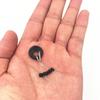 100pcs Rubber Space Bean Stopper 4 Sizes Carp Fishing Accessories Suitable For Fishing Line 0.2-5#