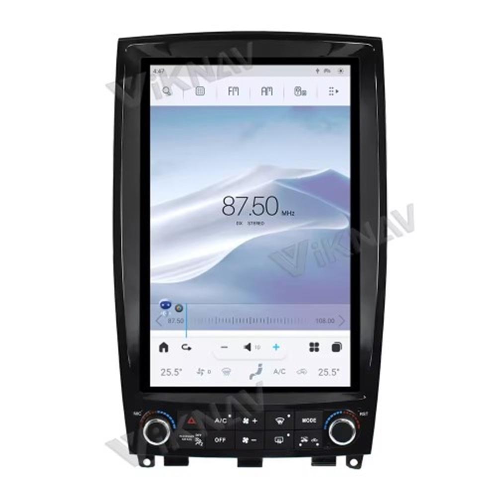 

Viknav Android Auto 12,1-дюймовый автомобильный радиоприемник для Infiniti QX50 EX25 2010-2017 новейшая система стереомагнитола беспроводной Carplay GPS навигация головное устройство 64GB Radio