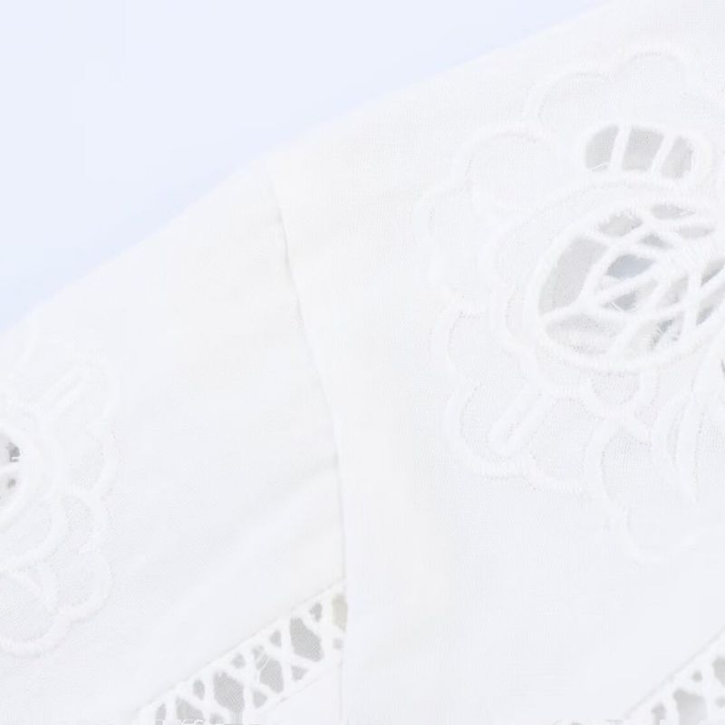 Kaslead New Women Clothes Western Style Fashion Embroidery Shirts Leisure Shorts 4786058 4786059