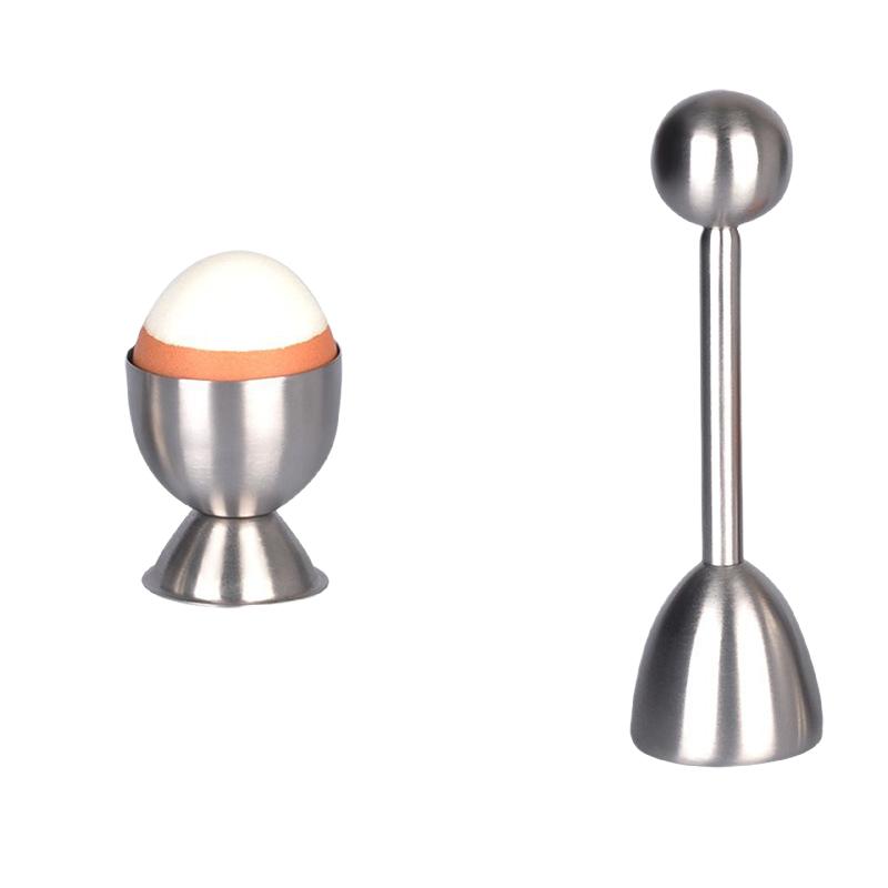 Egg Opener Stainless Steel Egg Opener Shell Opener Fancy Eggshell Cutting Knocker Creative Glutinous Rice Egg Knife Artifact