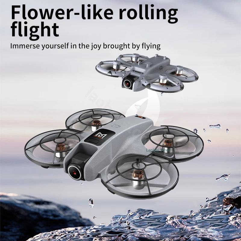 New M2 Drones With Hd 8K Dual Camera Height Hold Optical Flow Localization Rc Obstacle Avoidance Foldable Quadcopter