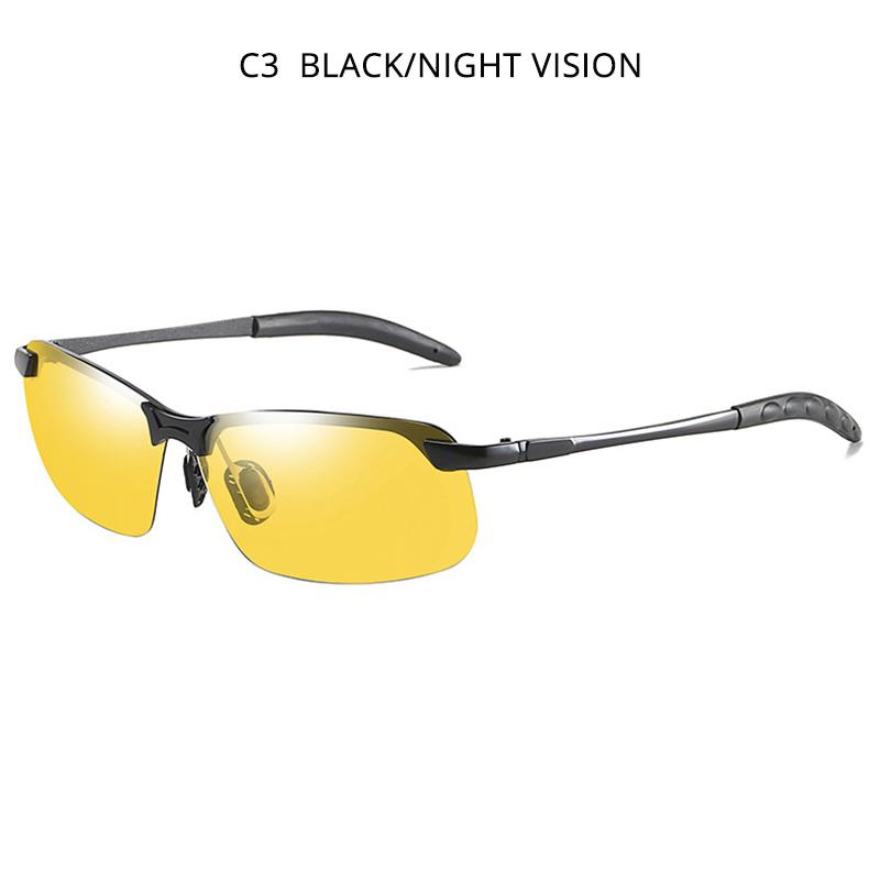 

UV Protection Lightweight Comfortable Durable High Quality Retro Stylish Low Light Visual Male Men Sun Glasses