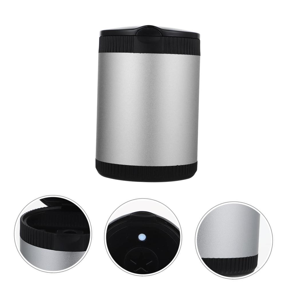 BUGUUYO Led Light Car Ashtray Car Ash Holder Car Ash Cup Cigarette Ash Holder Mini Lighter Led Lights