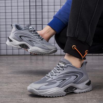 Popular Men's Shoes Korean Version Breathable Sports Casual Versatile Shoes Running Fitness Light and Comfortable Factory Direct Supply